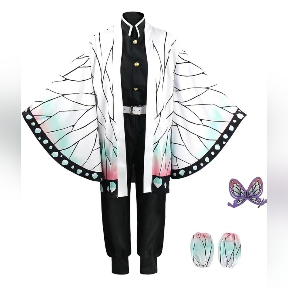 Anime Cosplay Costume Kimono for Adult Robe Cloak Anime Costume Set Size 3XL